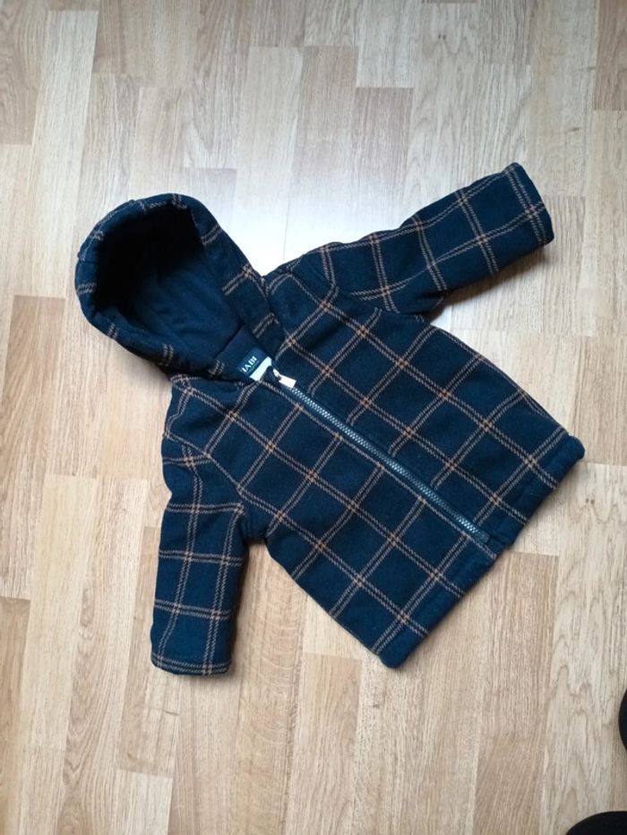 Manteau style lainage 12mois