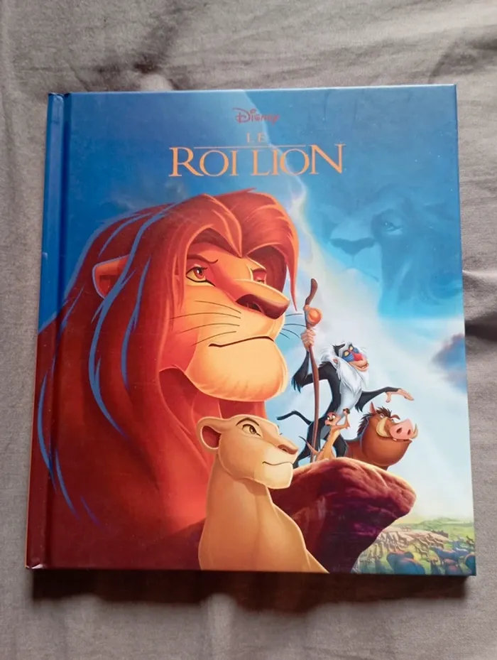 Livre le Roi lion de Disney