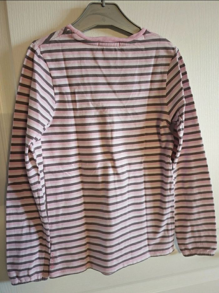 T-shirt rayé manches longues - photo numéro 2