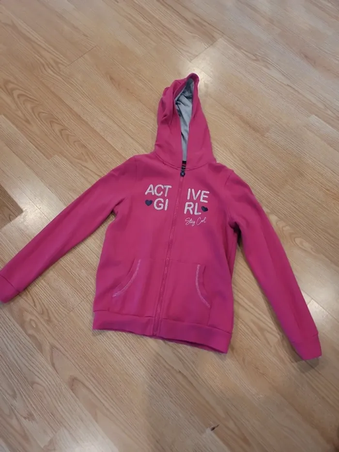 Gilet zipper fille 16 ans
