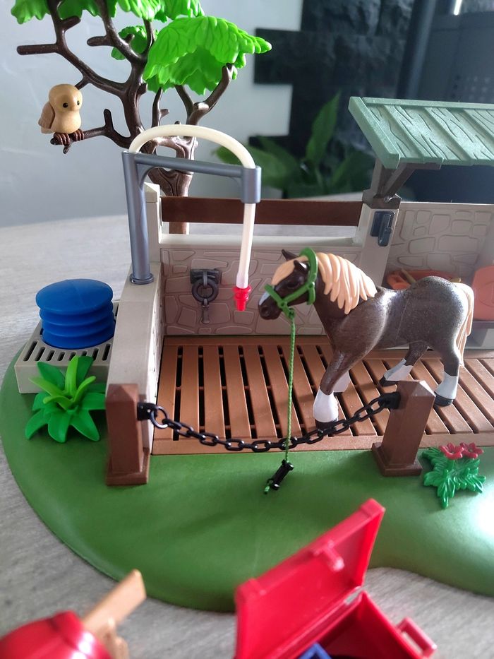 Station de lavage pour chevaux Playmobil - photo numéro 3