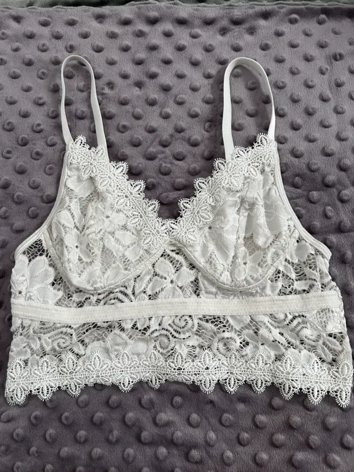 Top dentelle femme