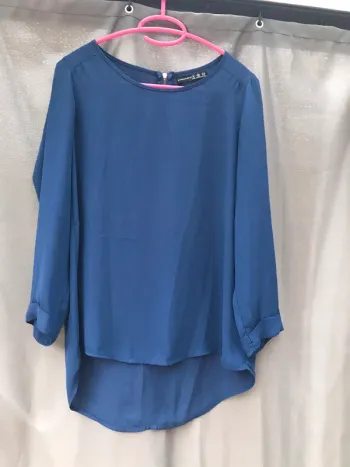 Blouse bleu
