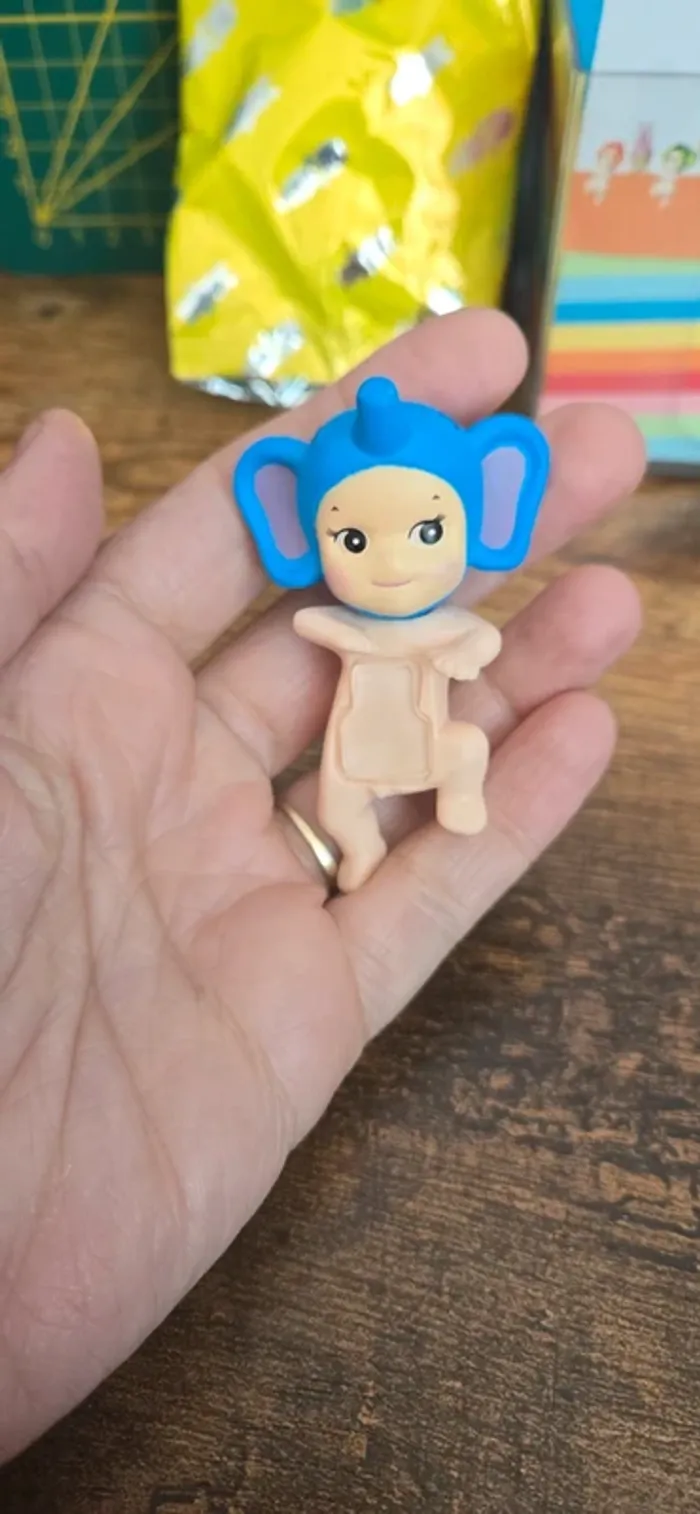 Sonny angel hippers éléphant bleu neuf NO - photo numéro 5
