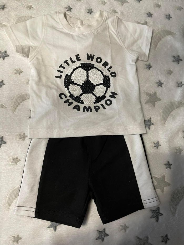 2 ensembles garçon été 6 mois