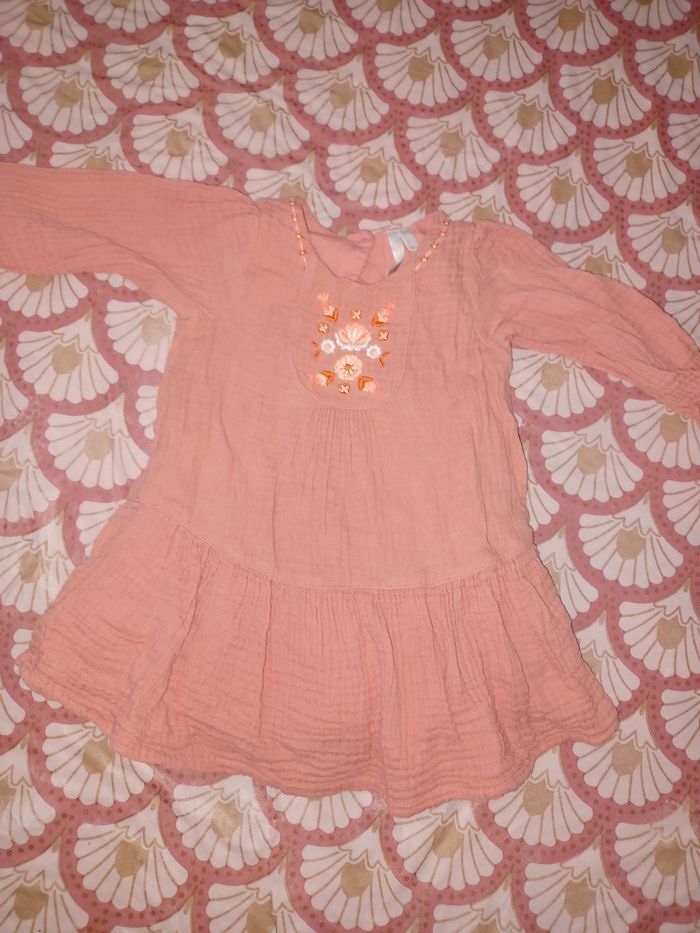 Robe bébé manche longue