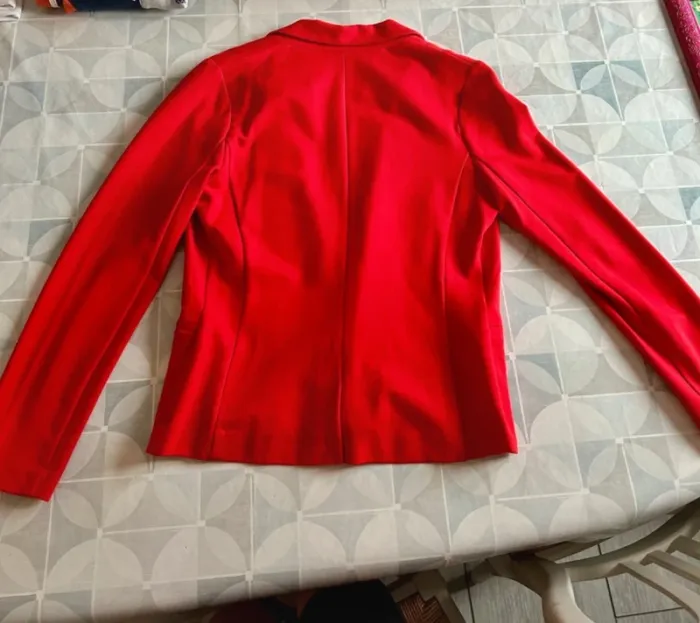 Blazer / Veste rouge - femme - 42/ XL - Cache Cache - Neuf - photo numéro 2