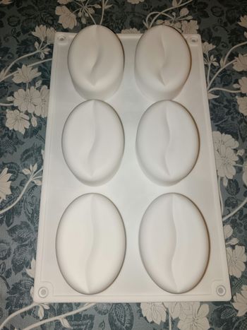 Moule trompe œil graine de café 