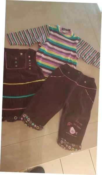 Robe + pantalon + tee shirt manches longues Orchestra