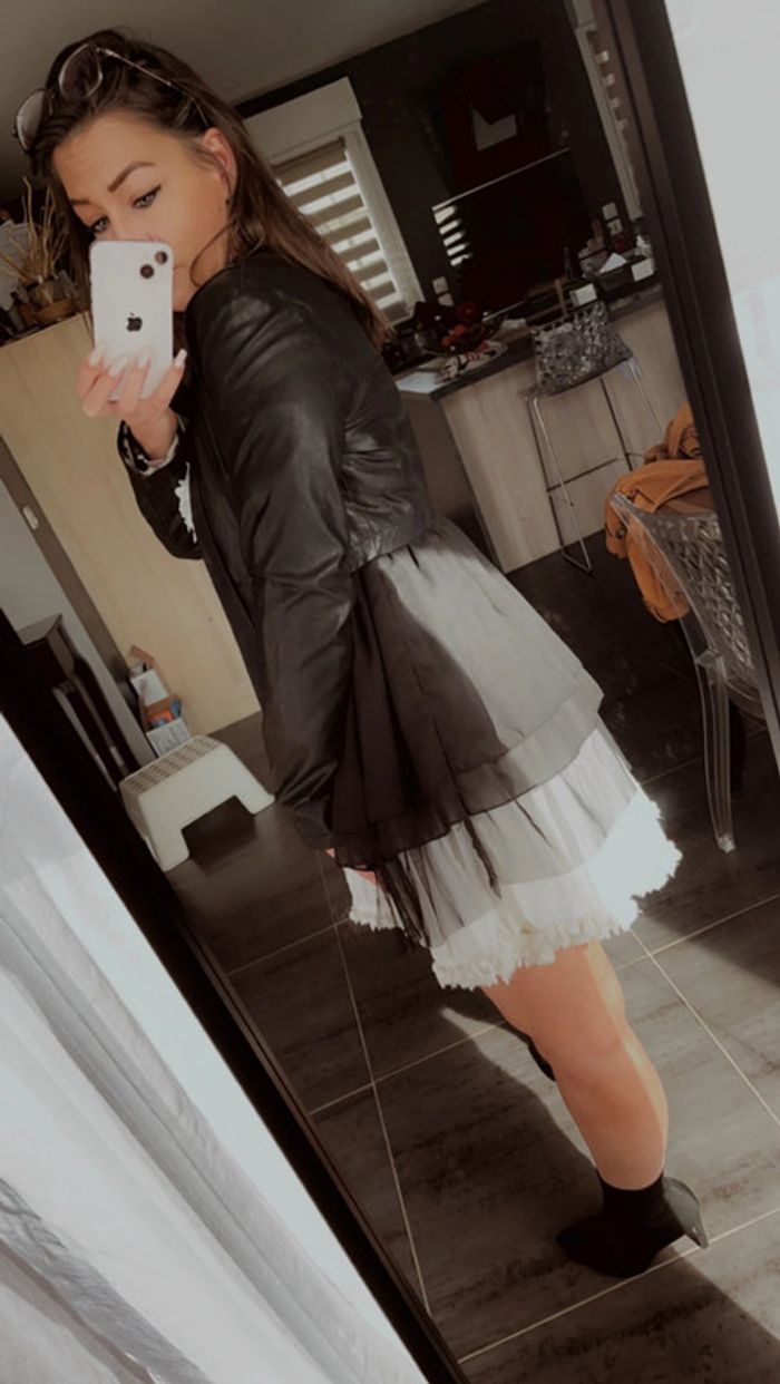 Veste bi matière - photo numéro 5