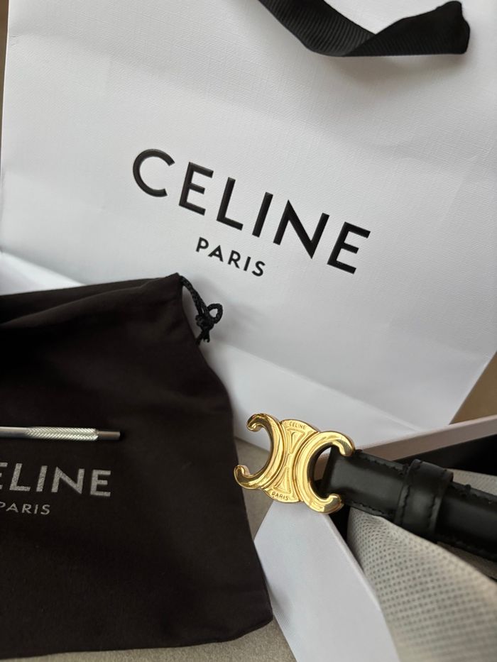 Ceinture Céline / femme / taille 85/ noir - photo numéro 2