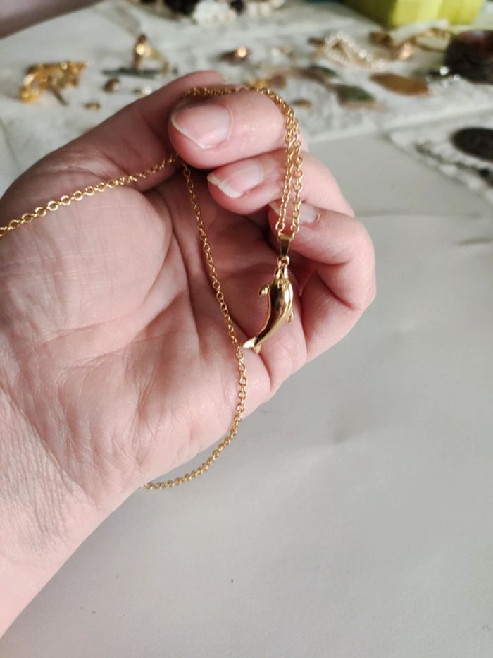 Pendentif collier dauphin - photo numéro 10