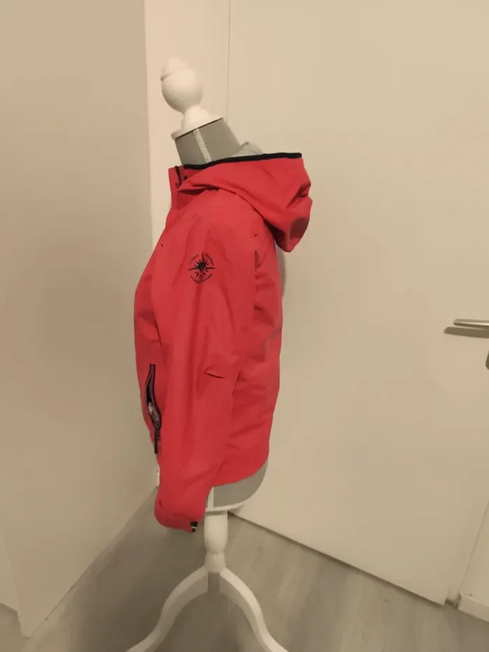 Manteau rose fille tribord - photo numéro 3