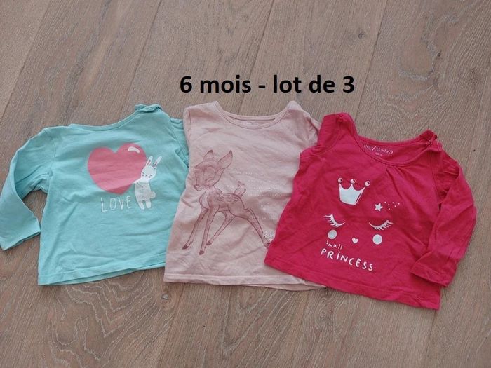 Lot sweat-shirts t-shirts manches longues
