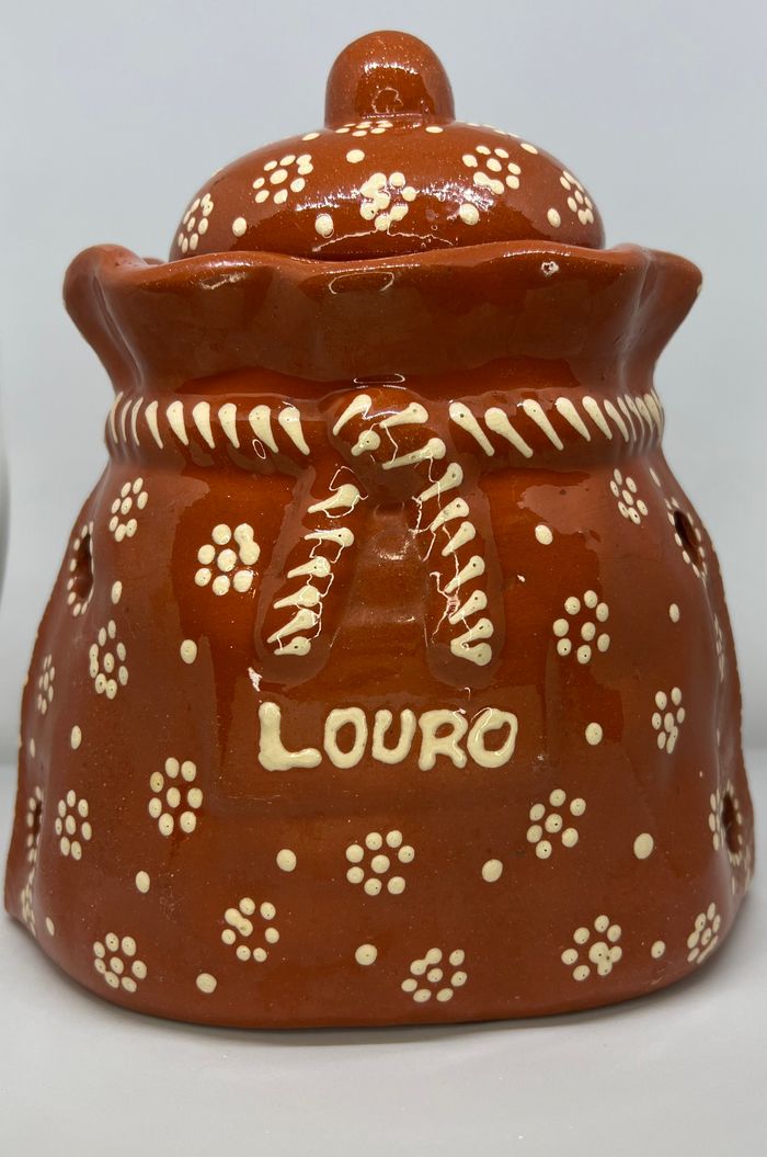 Pot portugais décoratif en terre cuite – "Louro" - photo numéro 4