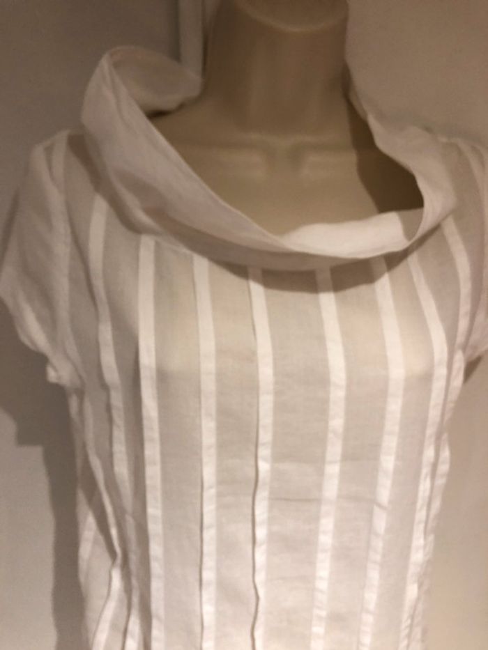 Maje Robe blanche été taille 1 - photo numéro 5