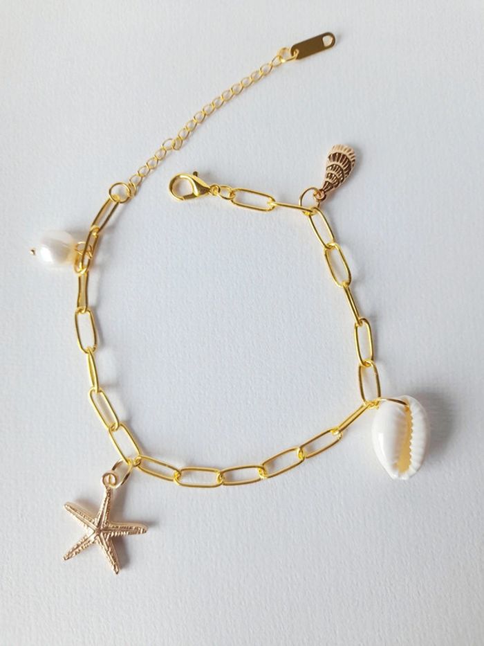 Bracelet réglable charmes plage🏝