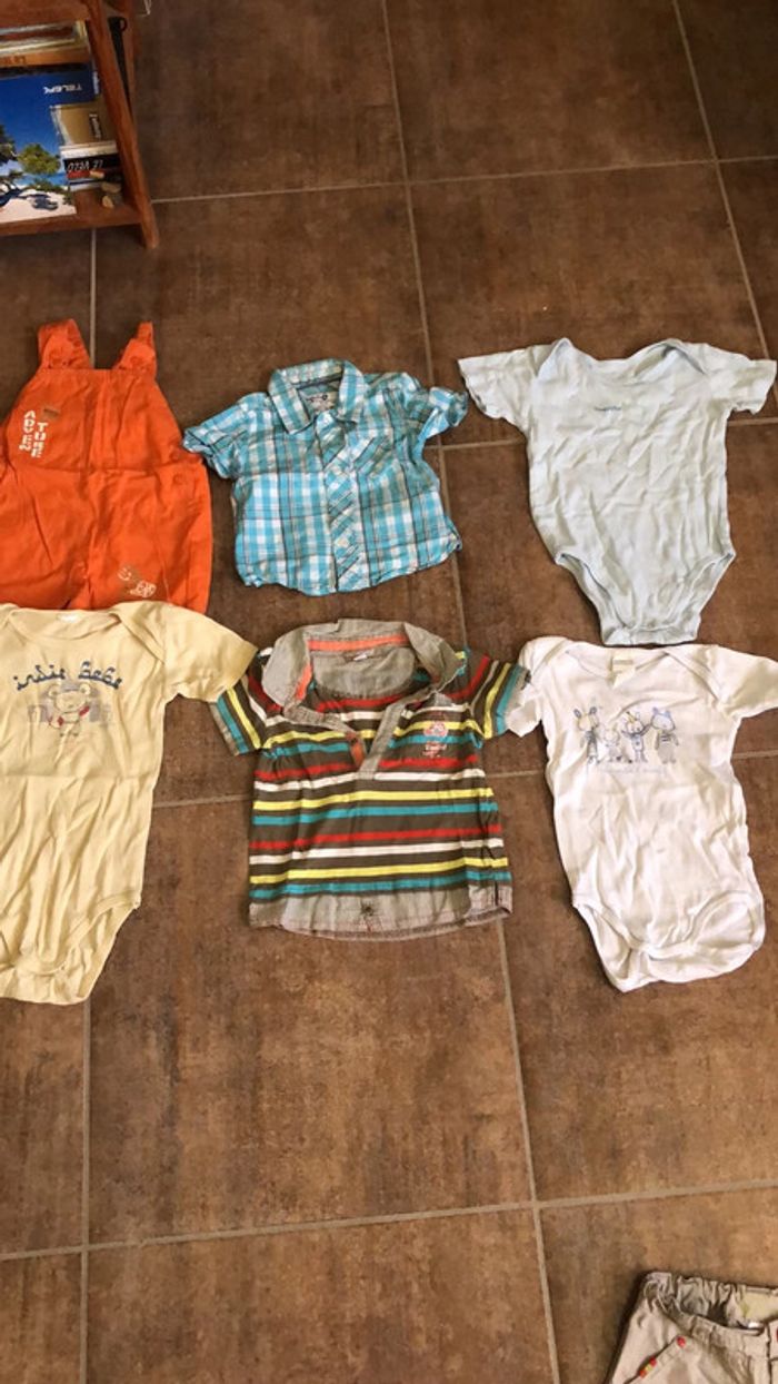 Lot été 18 M (6 pièces )