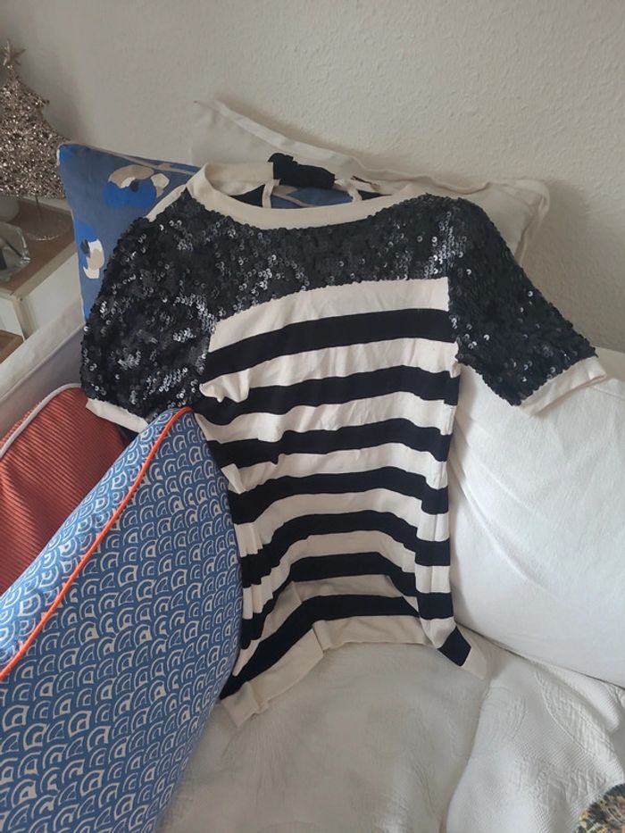 Teeshirt rayé manoukian