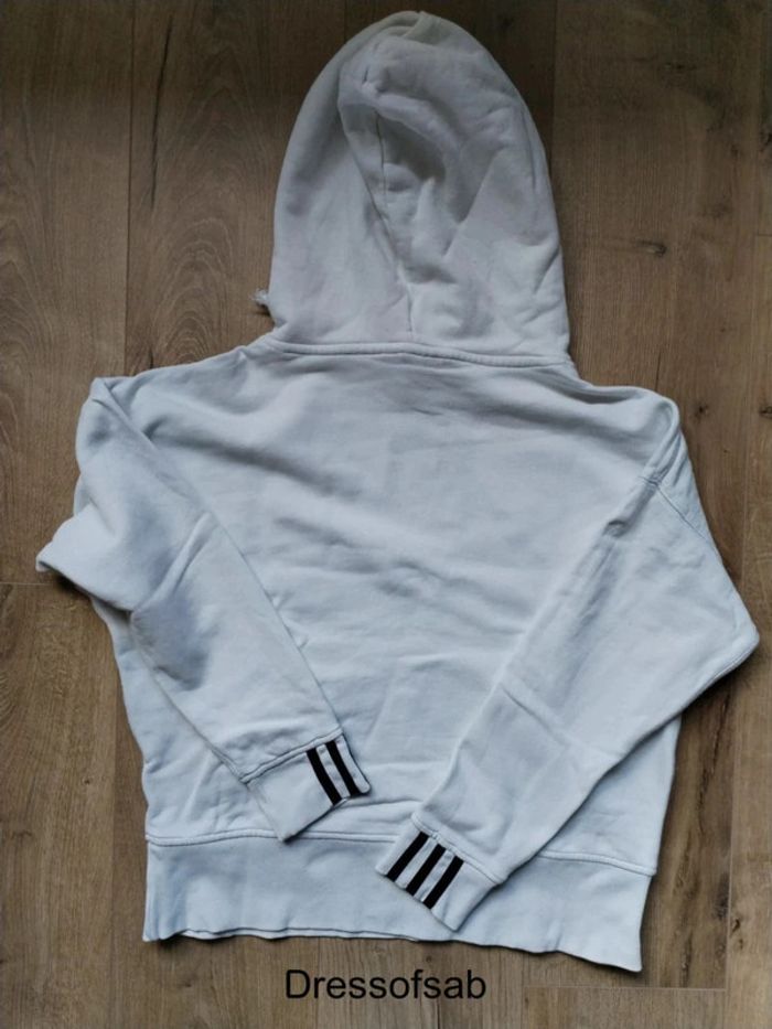 Hoodie Adidas Blanc - photo numéro 6