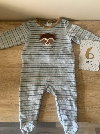 Pyjama bébé garçon à rayures