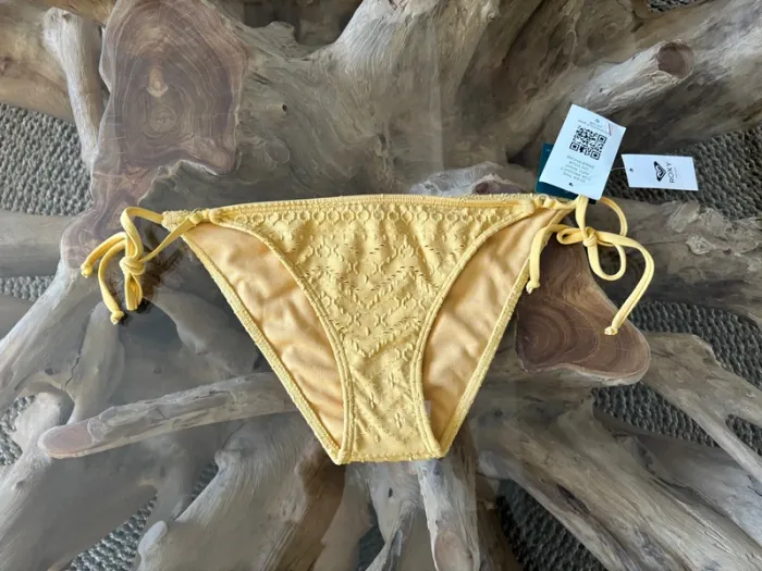 Bas de maillot de bain Roxy jaune ficelle S - photo numéro 2