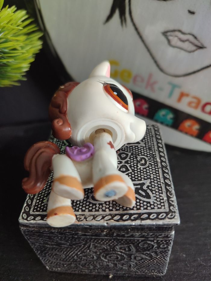 Lps00188 my Littlest Petshop LPS Pet Shop Hasbro horse cheval 578 - photo numéro 8