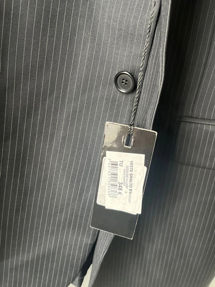 Veste de costume de luxe Smalto taille 58 neuf prix boutique 348€ - photo numéro 2