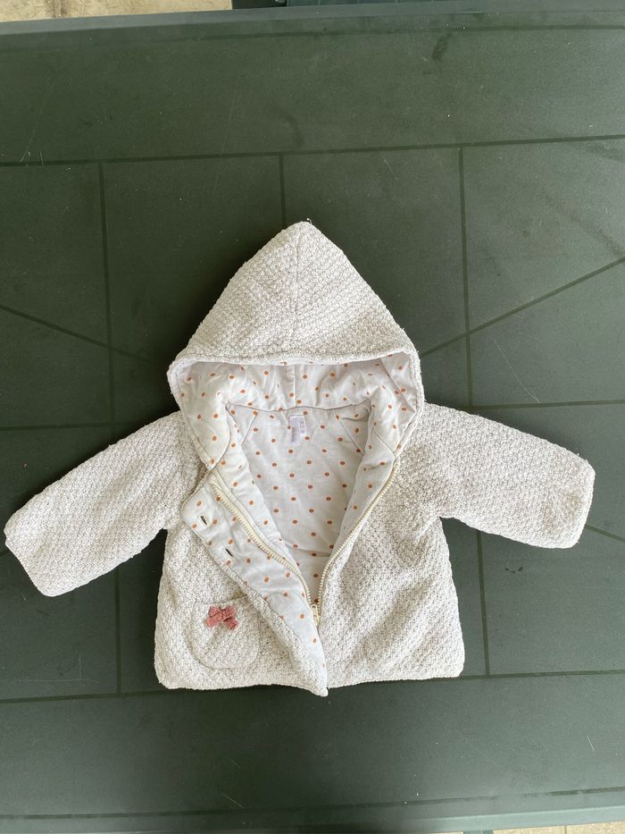 Veste chaude fille 3 mois - photo numéro 2