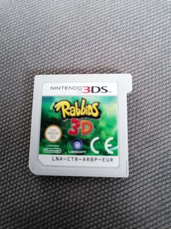 Jeu Nintendo 3DS Rabbids 3D sans boîte