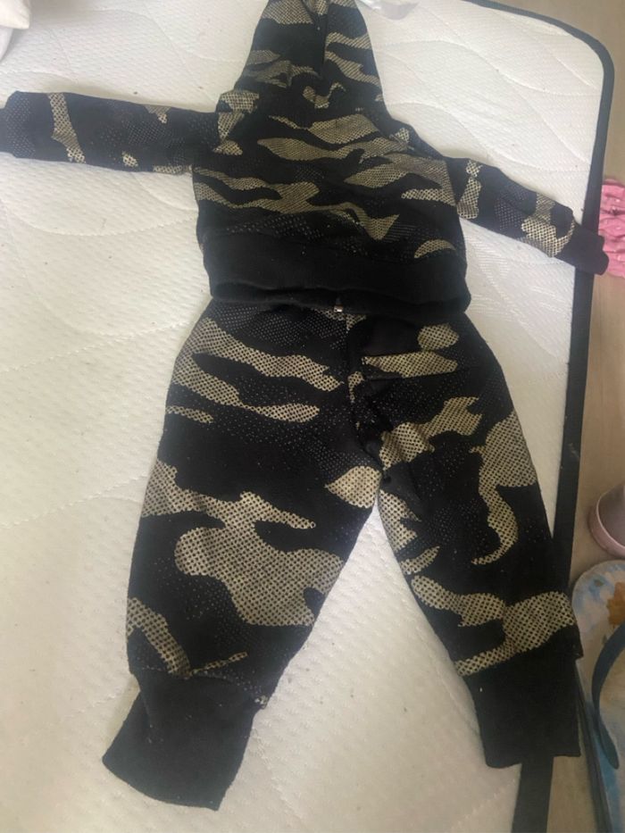 Survêtement, Nike, noir et gris - photo numéro 3