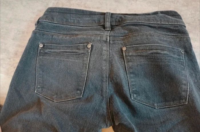 Pantalon jean noir femme S 36 - photo numéro 3