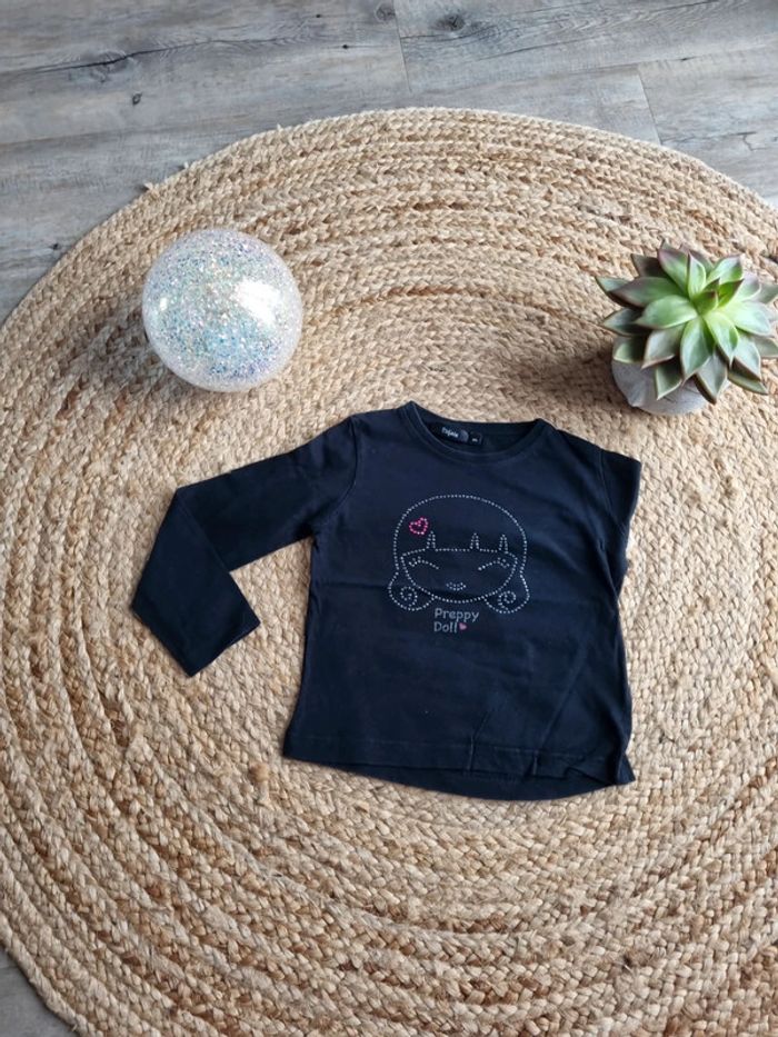 Tee-shirt manches longues filles 4 ans