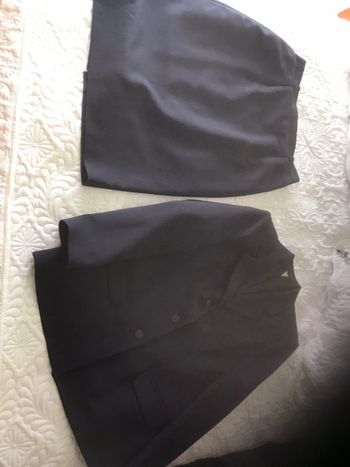 Ensemble bleu marine