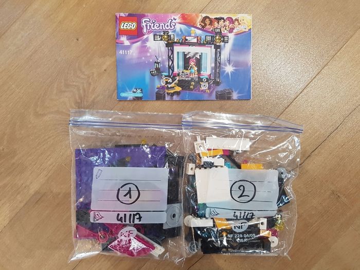 🎄🎁 lot 3 lego friends popstar Livi - photo numéro 3
