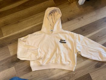 Pull sweat à capuche court New Yorker FB sister