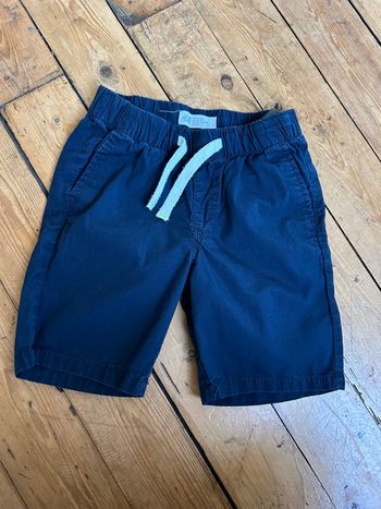 Short coton bleu marine 5 ans H&M 