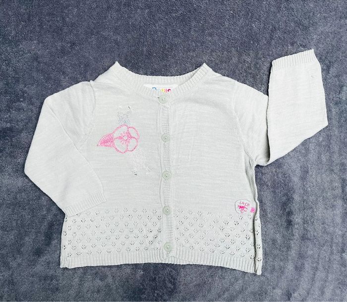Gilet fille 12 mois