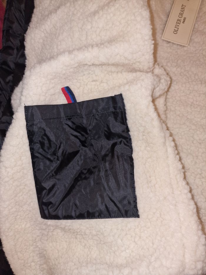 OLIVER GRANT - Coupe vent noir - Intérieur sherpa - - photo numéro 4