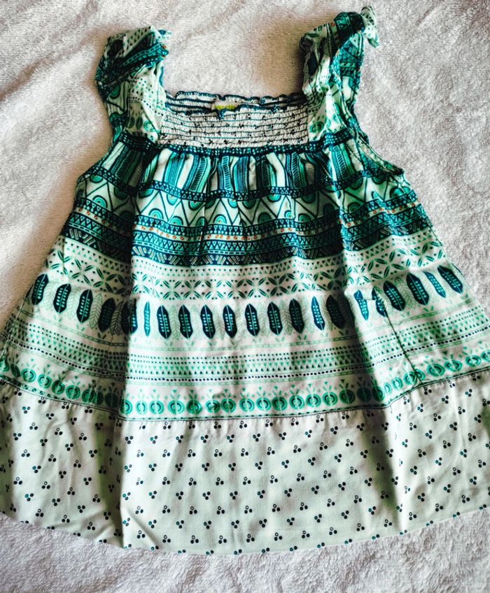 Ensemble pantacourt léger + 2 blouses, 3 ans - photo numéro 4