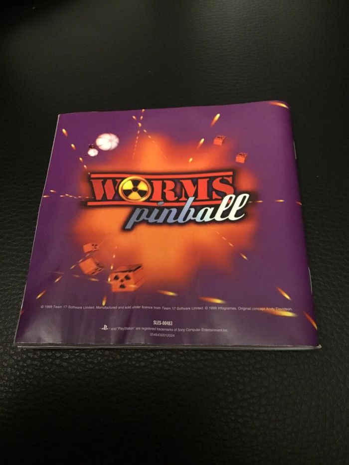 Jeu PlayStation 1 Worms Pinball pal multilingue - photo numéro 6