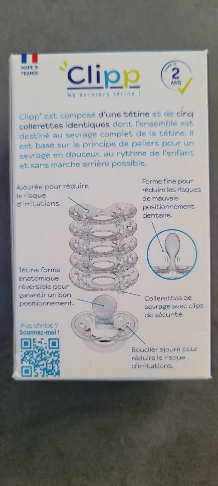 Tétine de sevrage Clipp - photo numéro 2