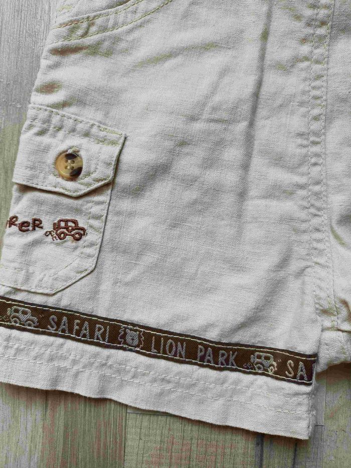 Salopette short bébé garçon - photo numéro 2