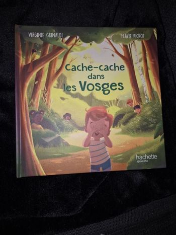 Livre cache cache dans les Vosges