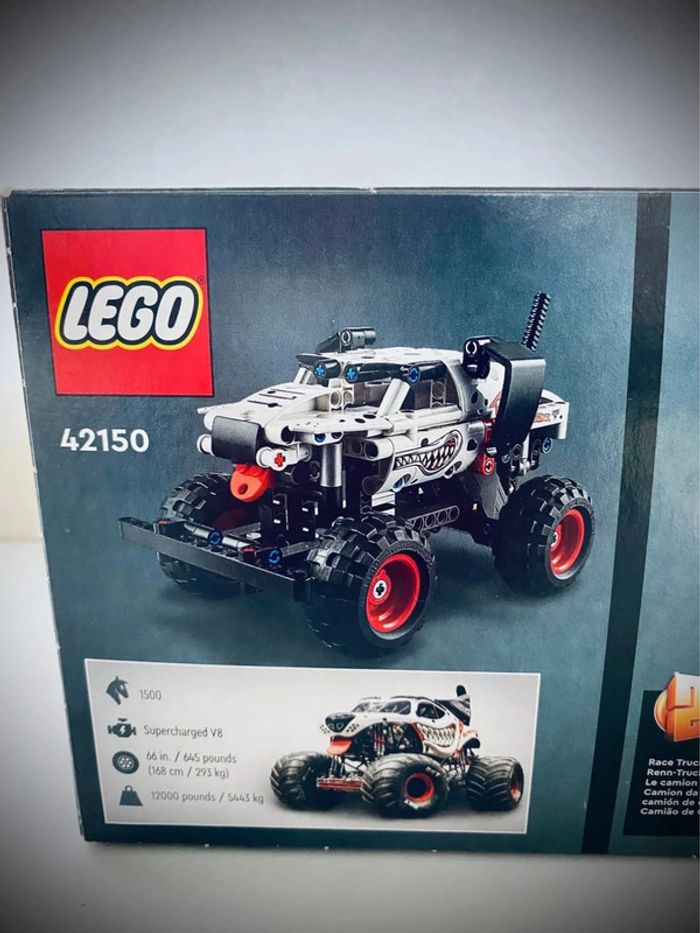 LEGO Technic 42150 - Monster Jam Monster Dalmatien - Complet avec Boîte et Notice - photo numéro 9