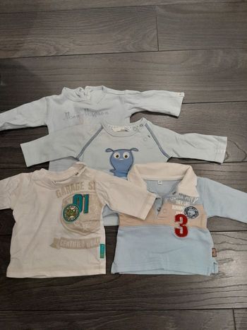 Lots t-shirts manches longues 