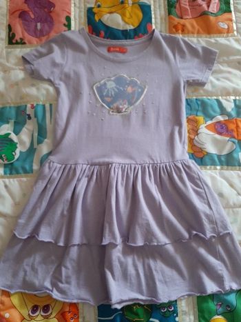 Robe coquillage tissaia