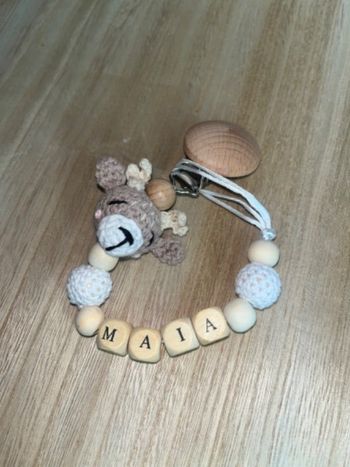 Attache tétine personnalisé