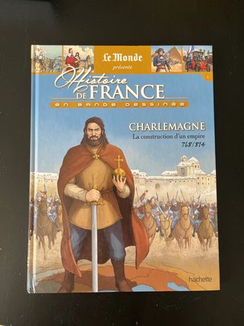 BD Histoire de France Le Monde Charlemagne