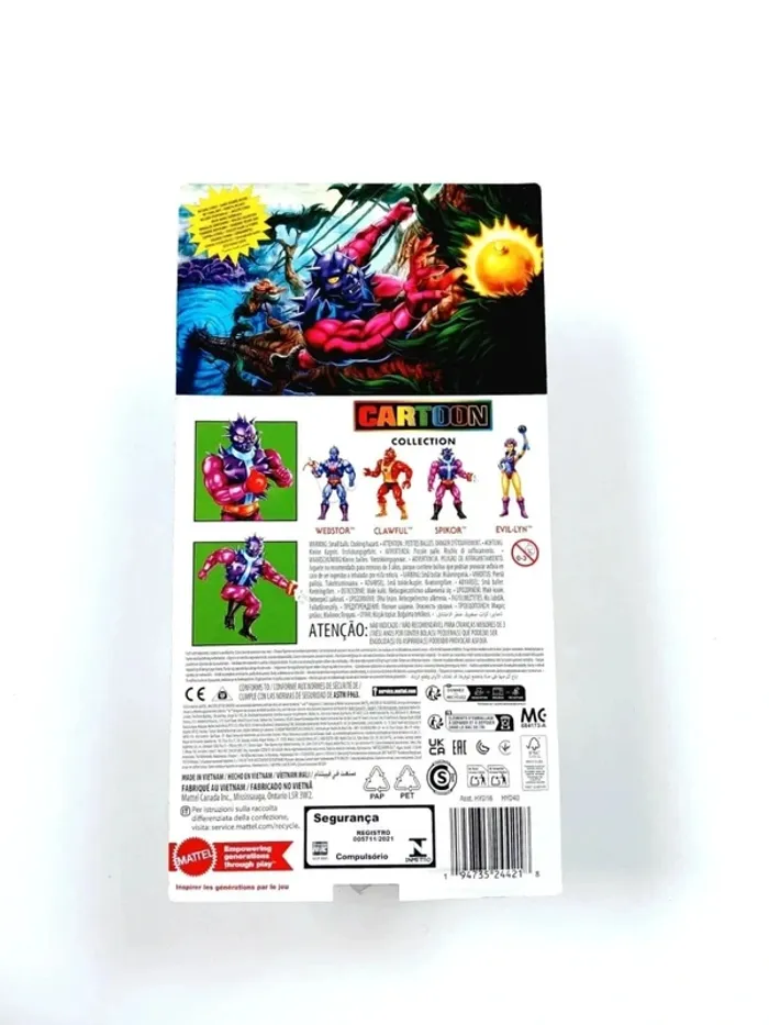 Figurine Spikor Cartoon Masters of the Universe Origins Mattel 14 cm - photo numéro 2